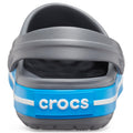 Crocs Crocband Croslite Gummi Herren Clogs In Anthrazit/Ozean