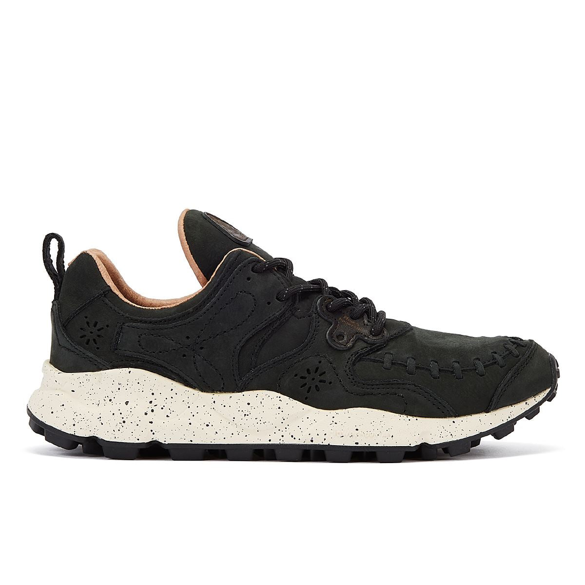Flower Mountain Yamano Wildleder Herrenschuhe In Schwarz