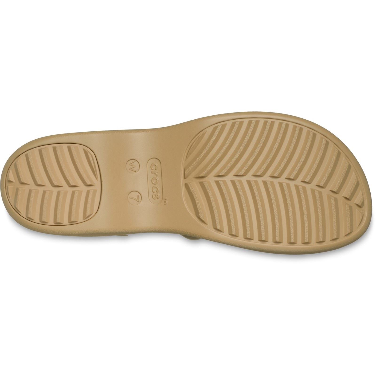 Crocs Brooklyn Sky Eva Damen Frappe/Cashew Sandalen