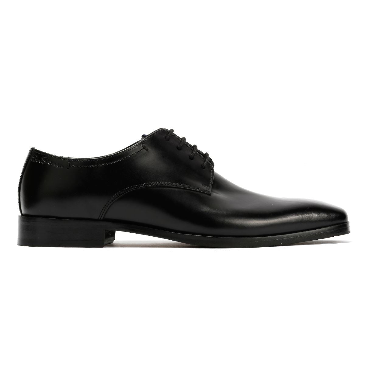 Ben Sherman Kenton Leder Herren Schwarz Schnürschuhe