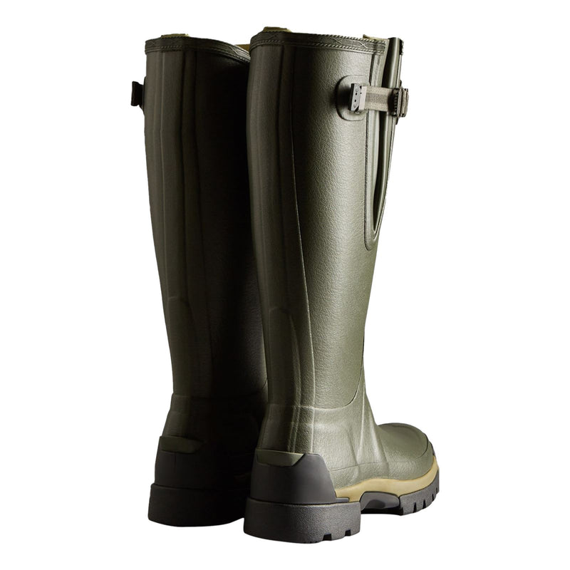 Hunter Balmoral Adjustable Dunkelolive Gummistiefel Für Damen