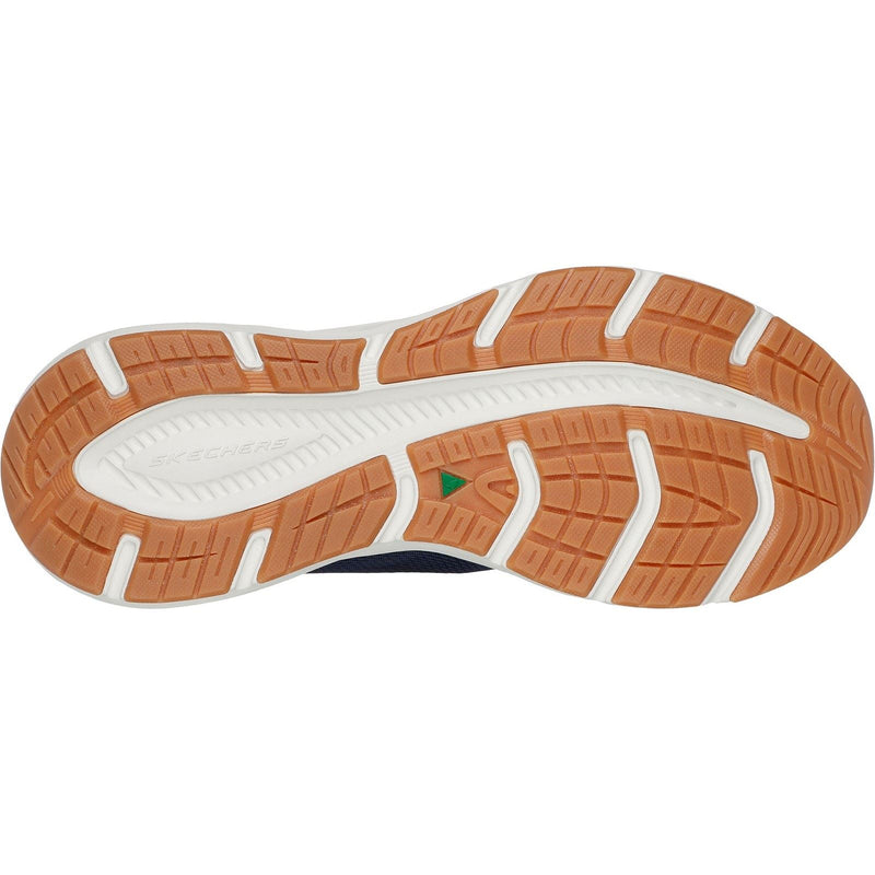 Skechers Edgeride Rekze Herren-Sneaker In Marineblau/Weiß