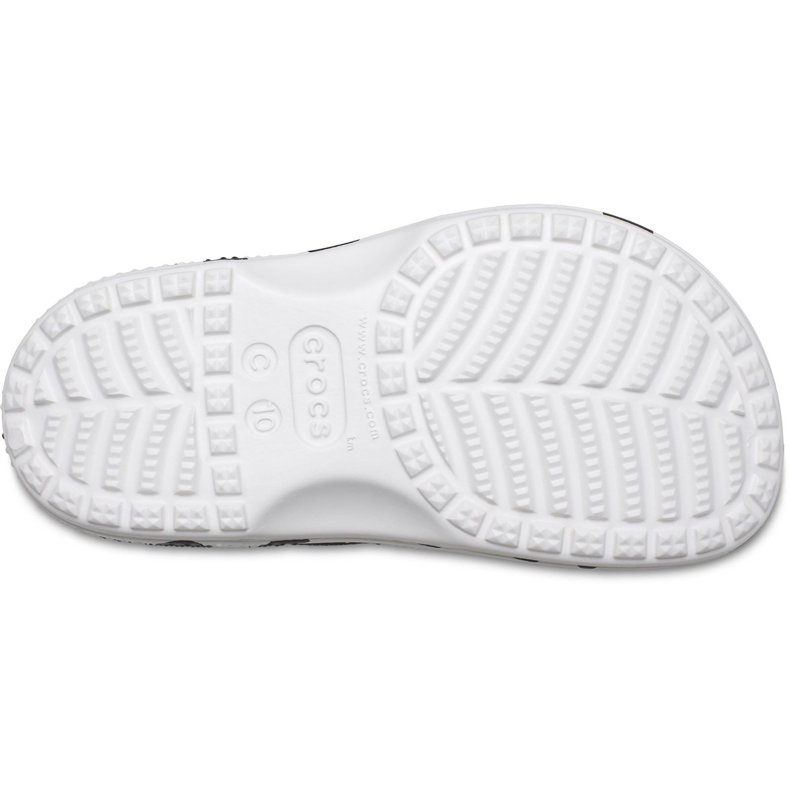 Crocs Classic Dalmatian Eva Weiße/Schwarze Farbe Gummistiefel