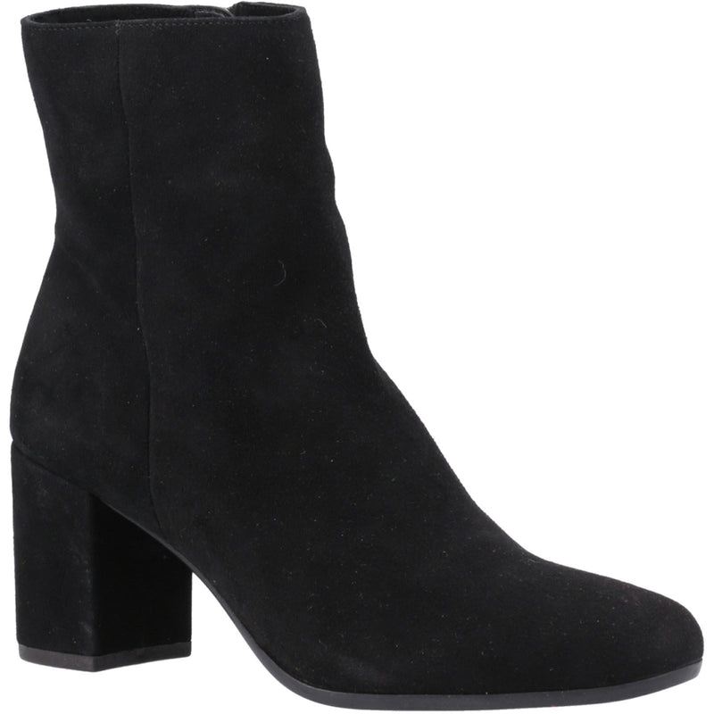 Hush Puppies Octavia Damen Wildleder Schwarze Farbe Stiefeletten mit Absatz