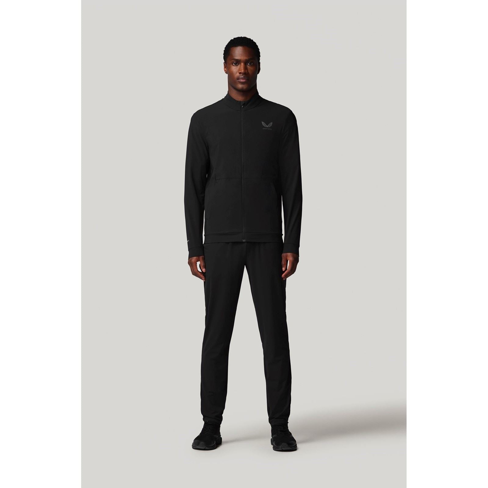 Castore Tech Training Herren Schwarze Trainingsjacken