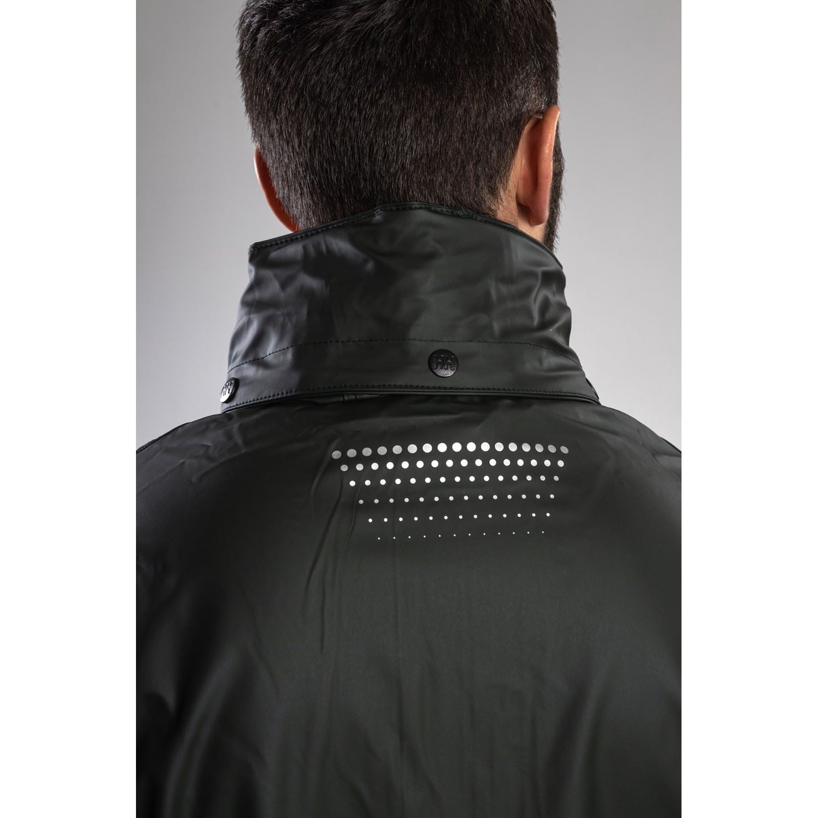 Helly Hansen Workwear Voss Unisex Erwachsene Grüne Regenjacke