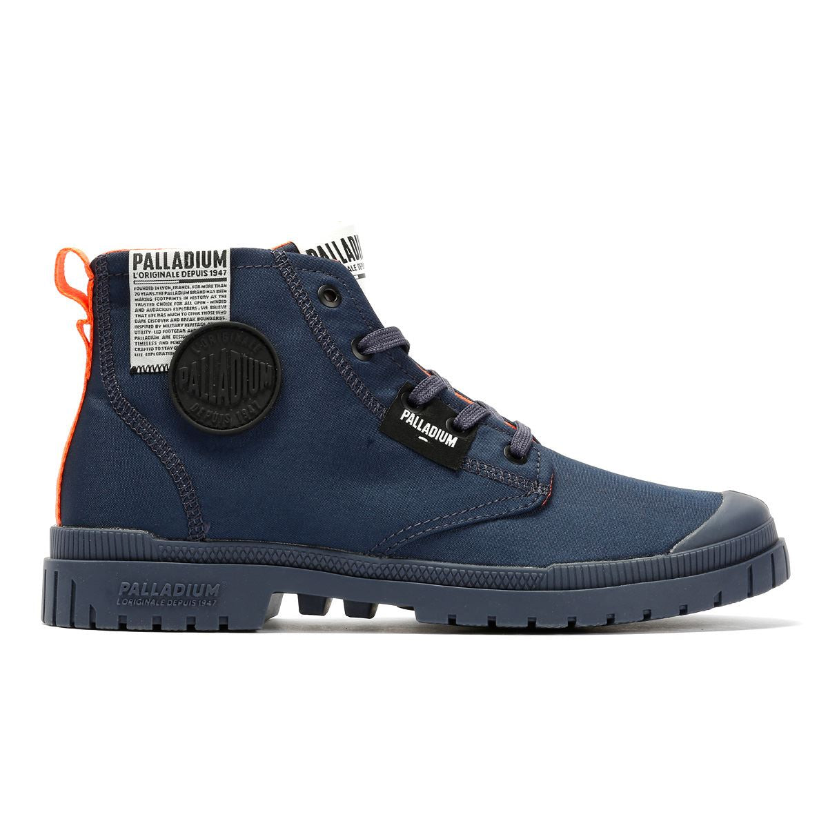 Mephisto Pampa SP20 Overlab Baumwoll Herren Blaue Stiefel