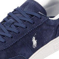 Ralph Lauren Bedford Blaue Wildleder Sneaker