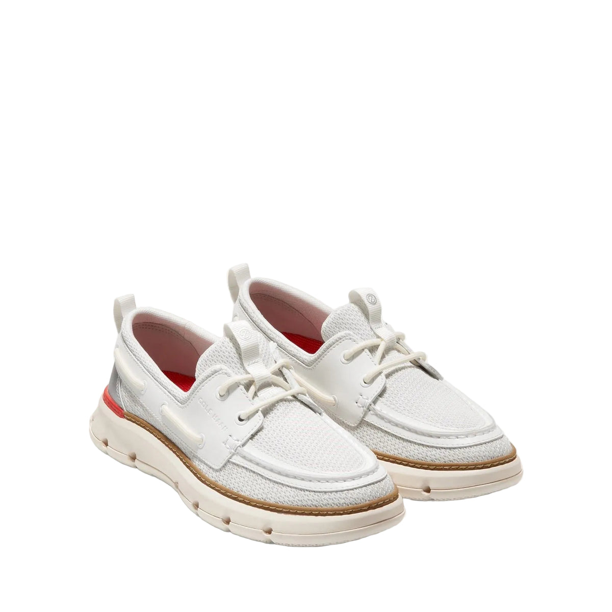 Cole Haan 4.ZeroGrand Regatta Damen-Blanc-De-Blanc-Slipper