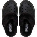 Crocs Classic Fuzz Scuff Thermoplastische Schwarze Herrenpantoletten