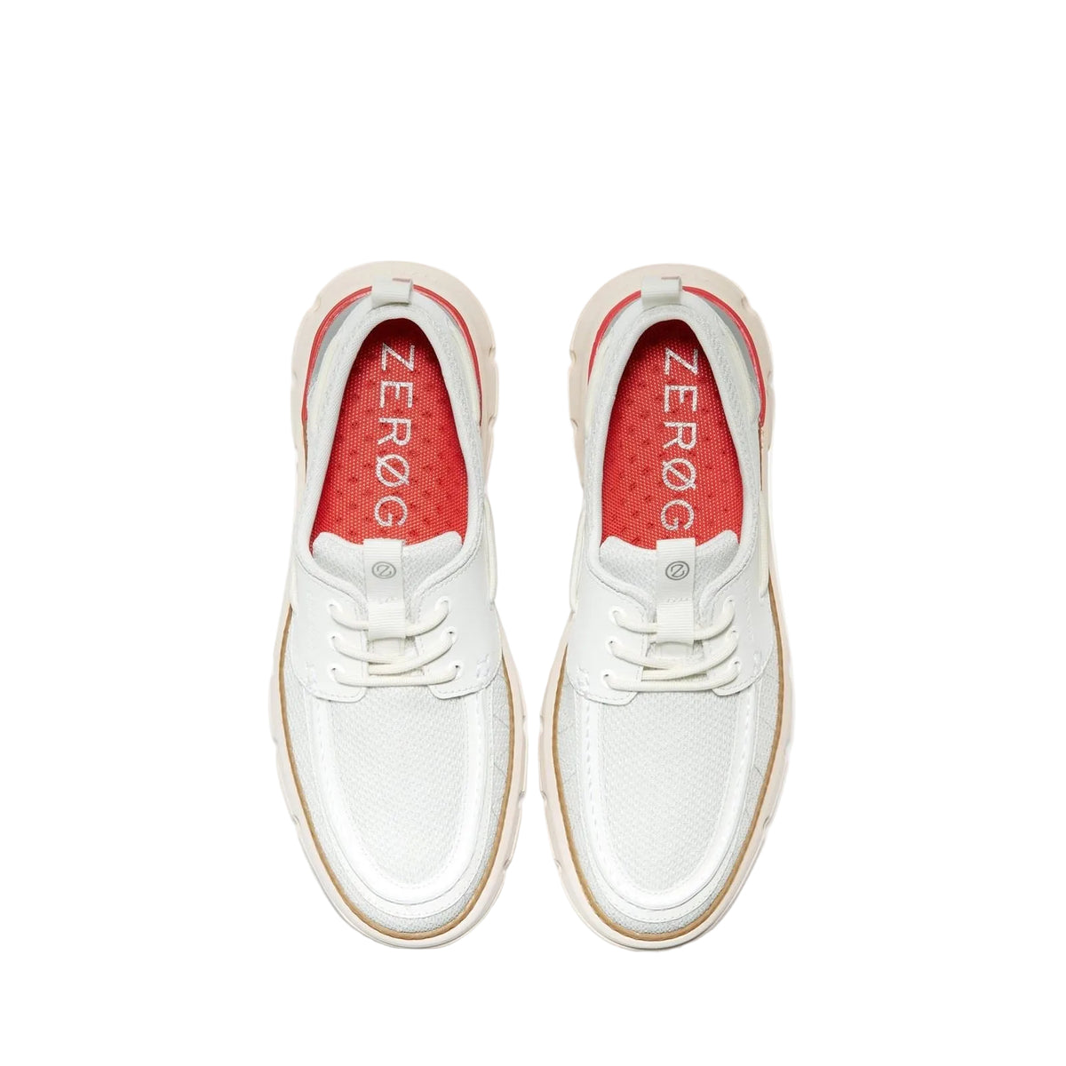 Cole Haan 4.ZeroGrand Regatta Herren Bootsschuhe Blanc De Blanc