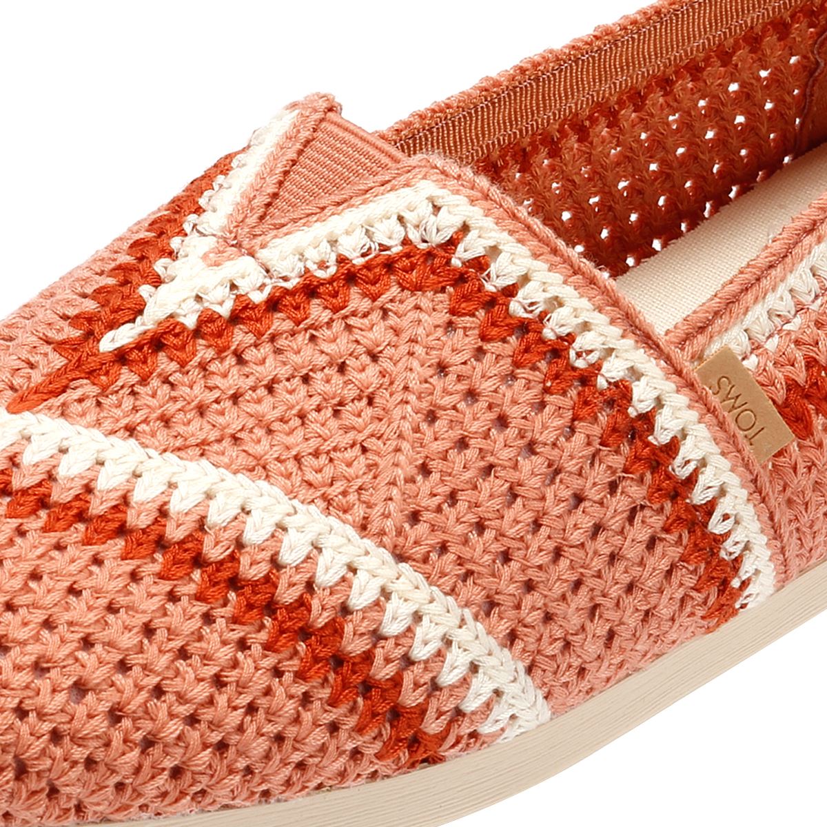 TOMS Alpargata Classic Baumwoll Frauen Pinke Espadrilles