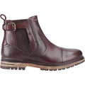 Pod Apollo Leder/Textil-Herrenstiefel In Dunkelbraun