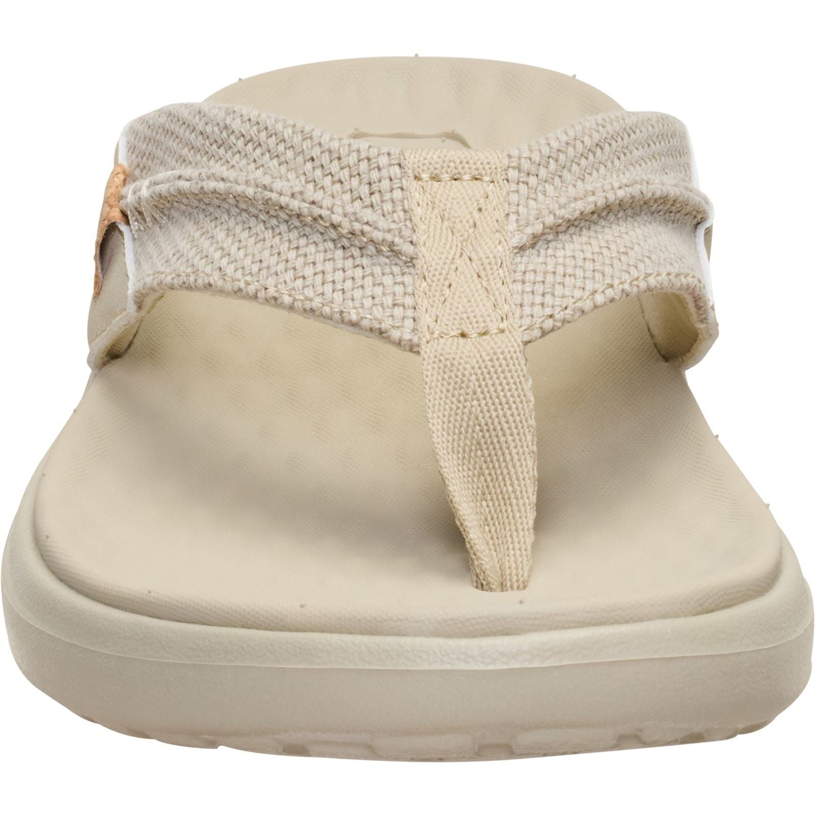 HEYDUDE Finn Flip Polyester Herren Braune Sandalen
