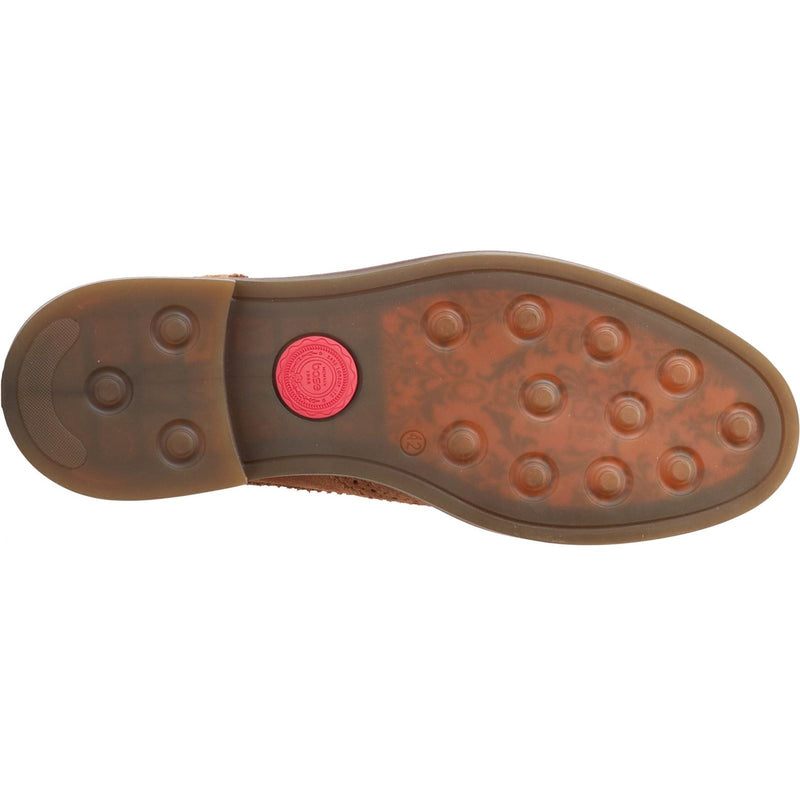 Base London Hatfield Herren Brogues Schuhe Aus Leder In Ingwerfarbe