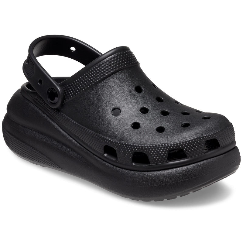 Crocs Classic Crush Eva Damen Hausschuhe In Schwarz