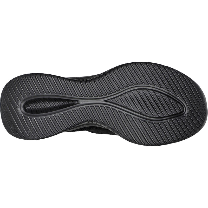 Skechers Ultra Flex 3.0 Brilliant Path Textile Damen-Sneaker In Schwarz