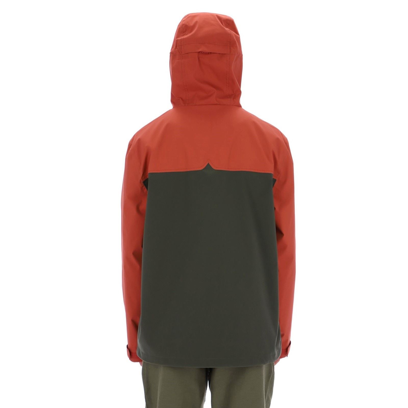 Hunter Original Mens Block Waterproof Herren Rote Regenjacke