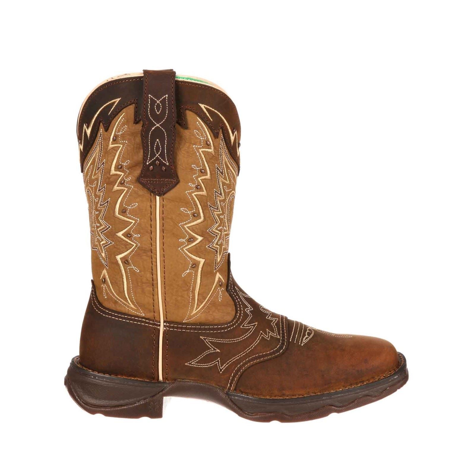 Durango Lady Rebel Damenstiefel Aus Leder In Nicotin/Braun