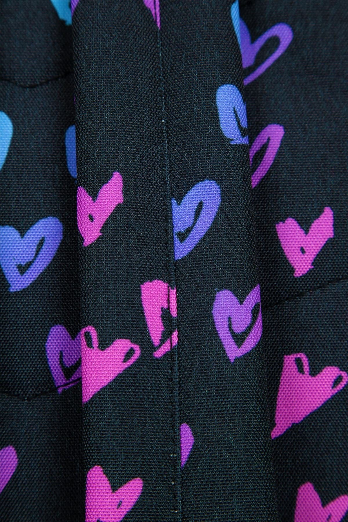 Hype Iconic Mädchen Schwarze Farber Rucksack