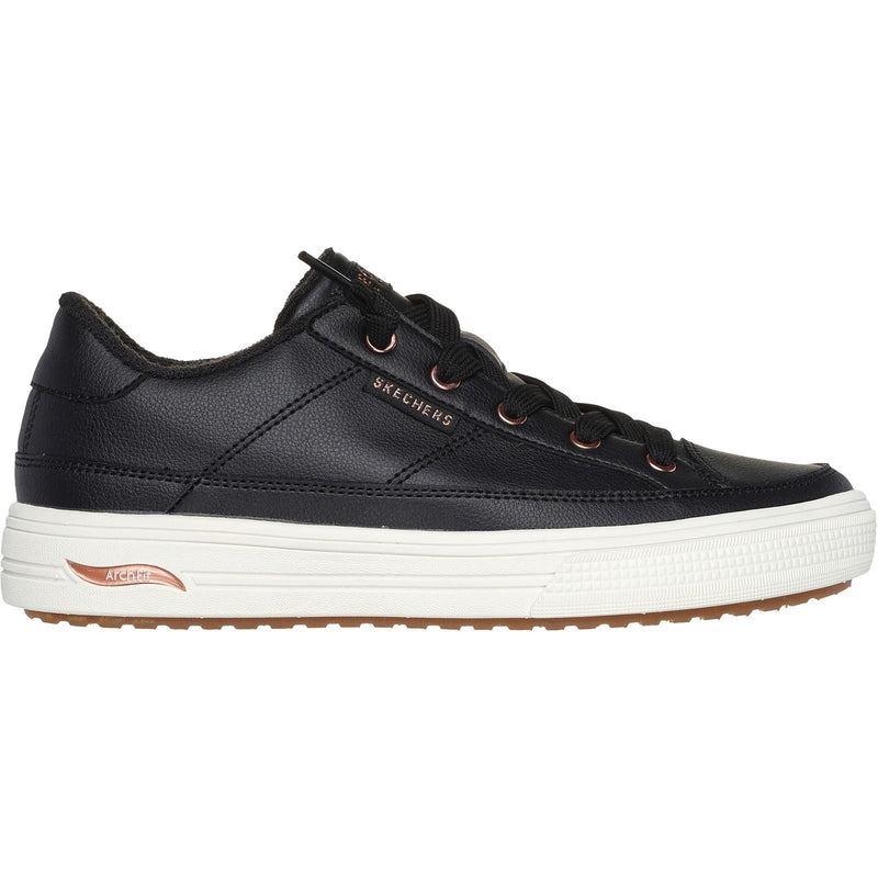 Skechers Arch Fit Arcade On My Way Synthetik Damen Sneaker In Schwarz