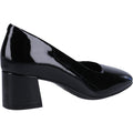 Hush Puppies Alicia Leder Damen Schwarze Absätze