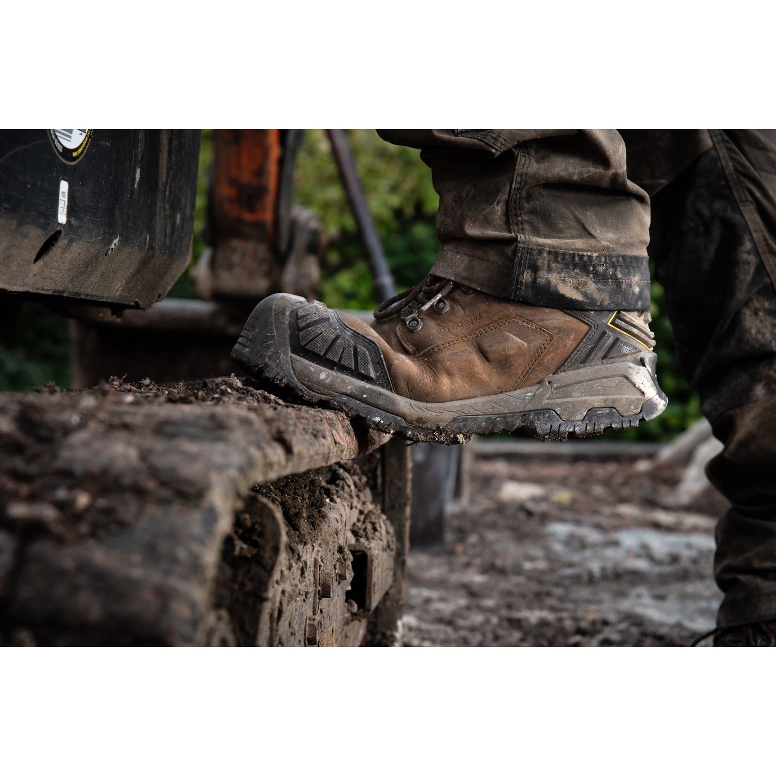 Amblers Safety Quarry Lederbraune Sicherheitsstiefel