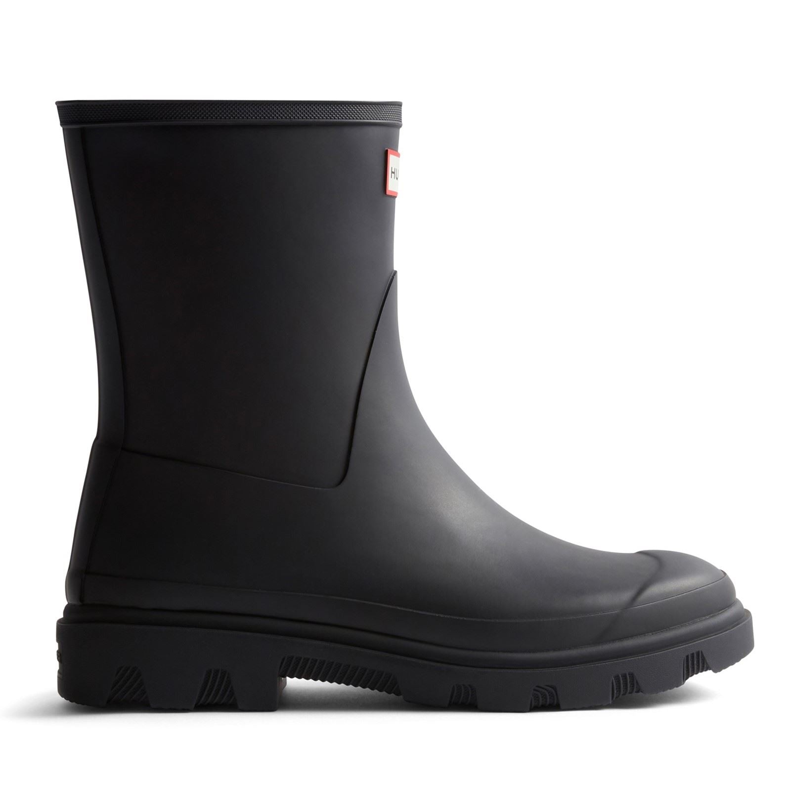 Hunter Downpour Short Boot Herren Gummistiefel In Schwarz