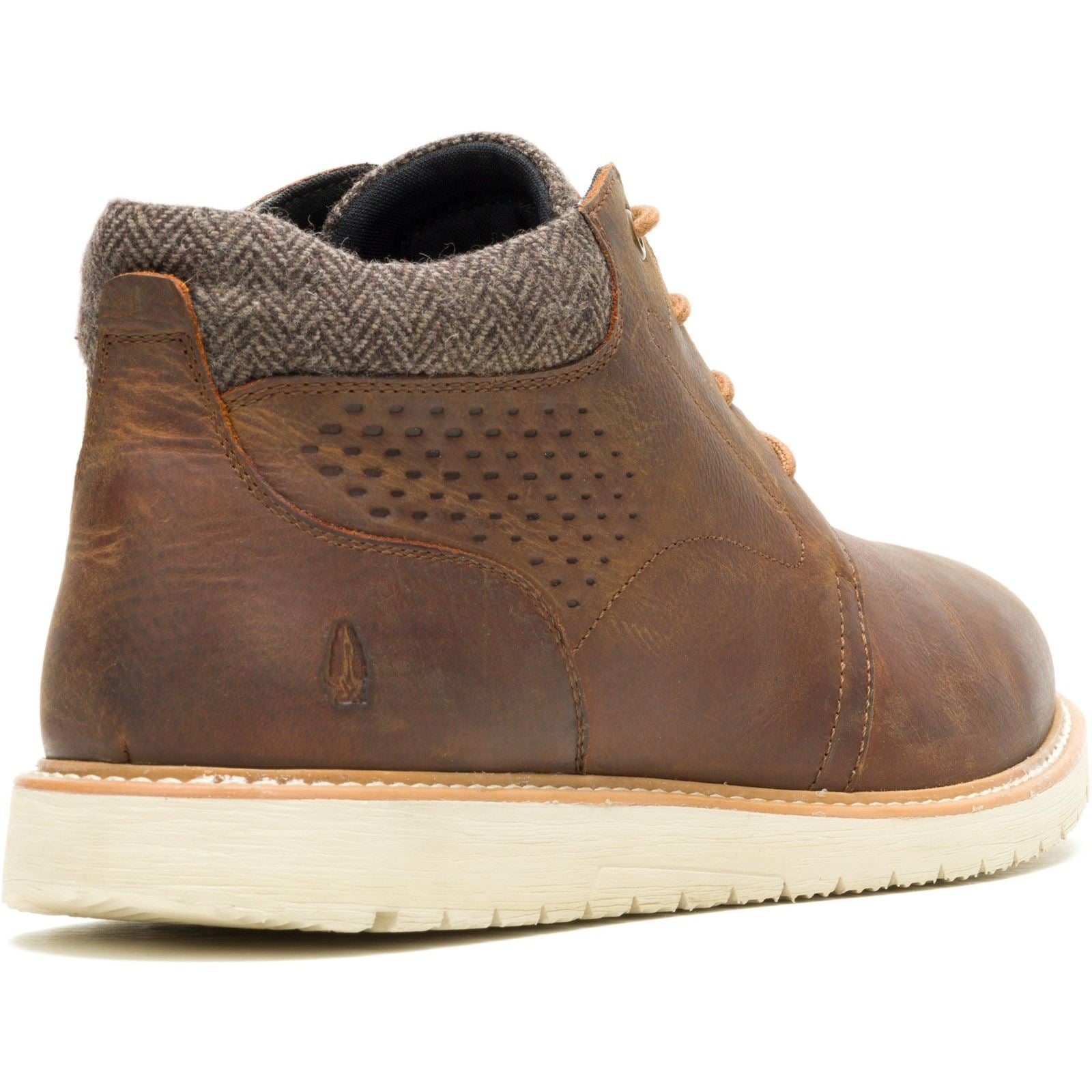 Hush Puppies Jenson Leder Herren Stiefeletten in Tan