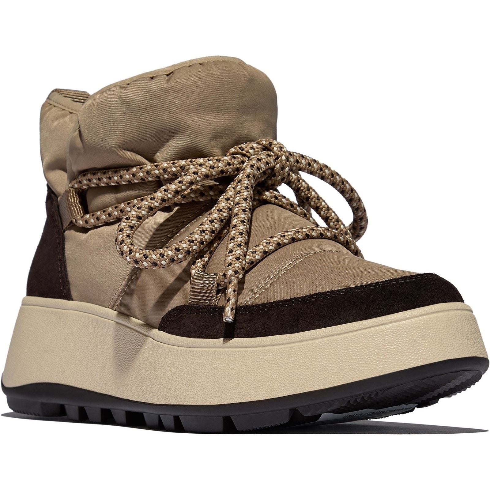 Fitflop F-Mode Wildleder Damenschuhe In Taupe