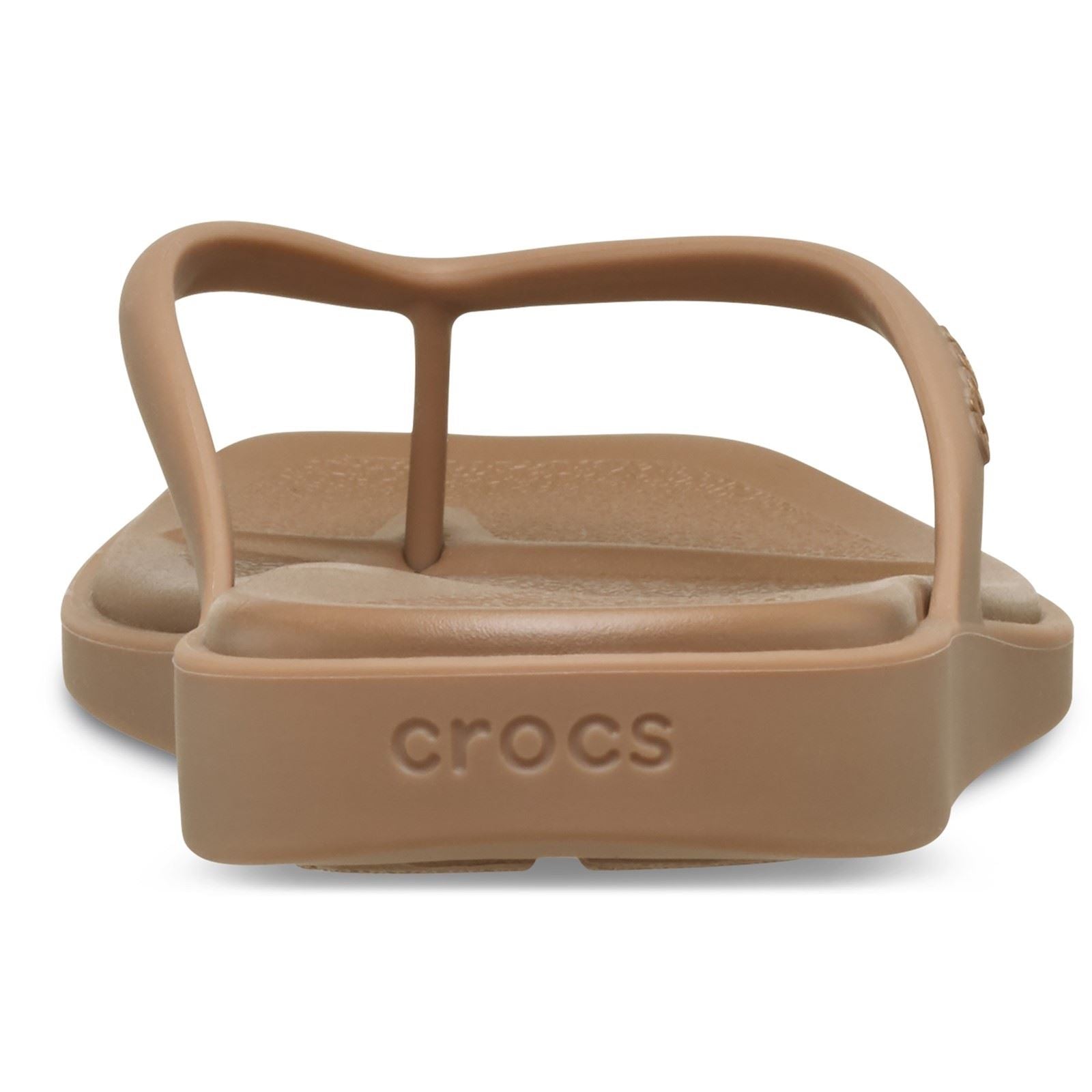 Crocs Miami Eva Damen Milchschokoladen Flip-Flops