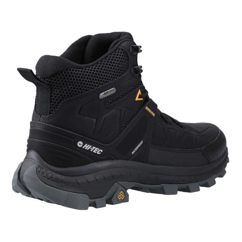 Hi-Tec Rainier Herren Wanderstiefel Aus Schwarzem Polyester
