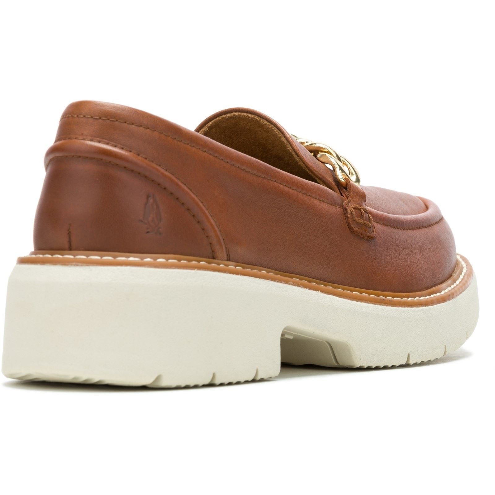 Hush Puppies Jodie Damenloafer Aus Cognacfarbenem Leder