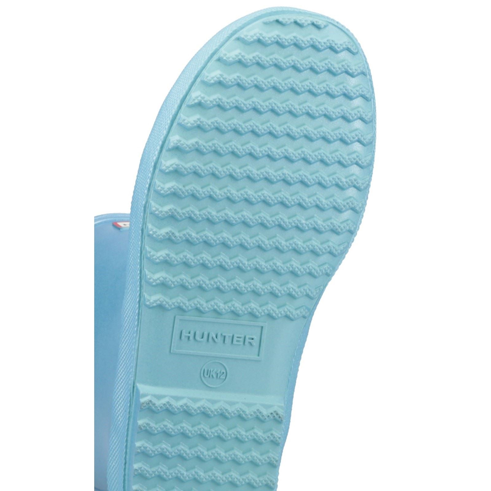 Hunter First Nebula Gummipoolblaue Gummistiefel