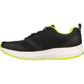 Skechers GO RUN Consistent - Intensify-X Textile Damen Sneaker In Schwarz/Limette