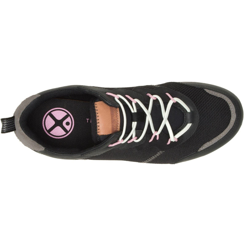 Hush Puppies Elevate Bungee Damen-Sneaker Aus Schwarzem Leder