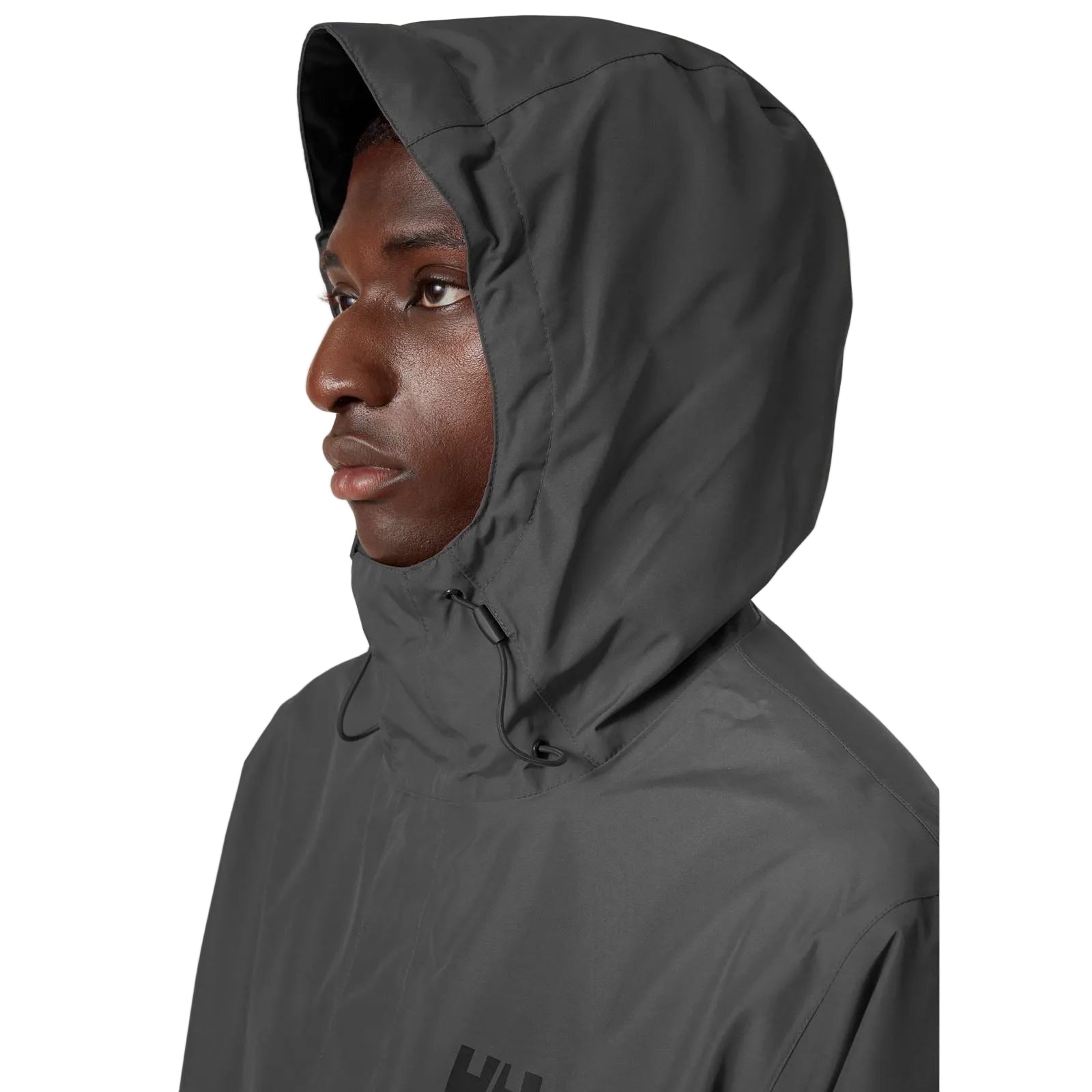 Helly Hansen Sport Seven J Herren Graue Regenjacke