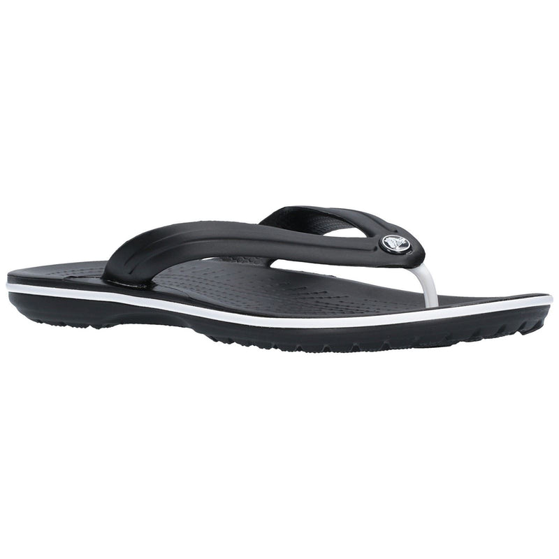 Crocs Crocband Flip Croslite Gummisandalen In Schwarz