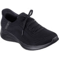 Skechers Ultra Flex 3.0 - Brilliant Textile Damen-Sneaker In Schwarz