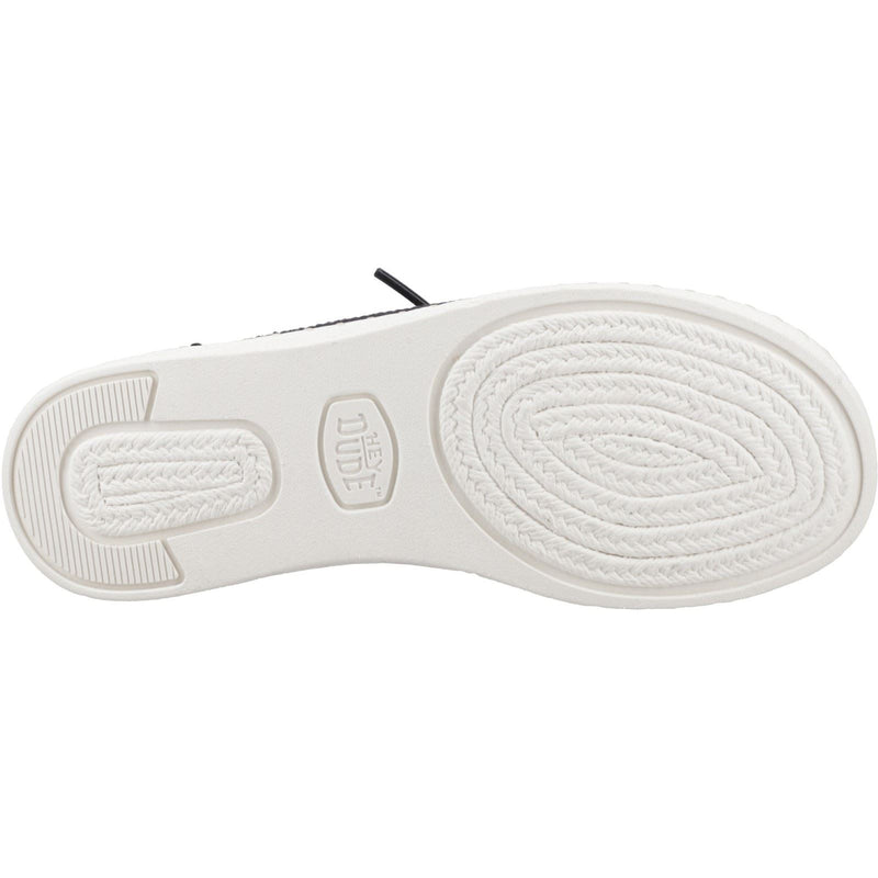 HEYDUDE Wendy Espadrille Woven Damen Espadrilles Aus Baumwollmischgewebe In Schwarz