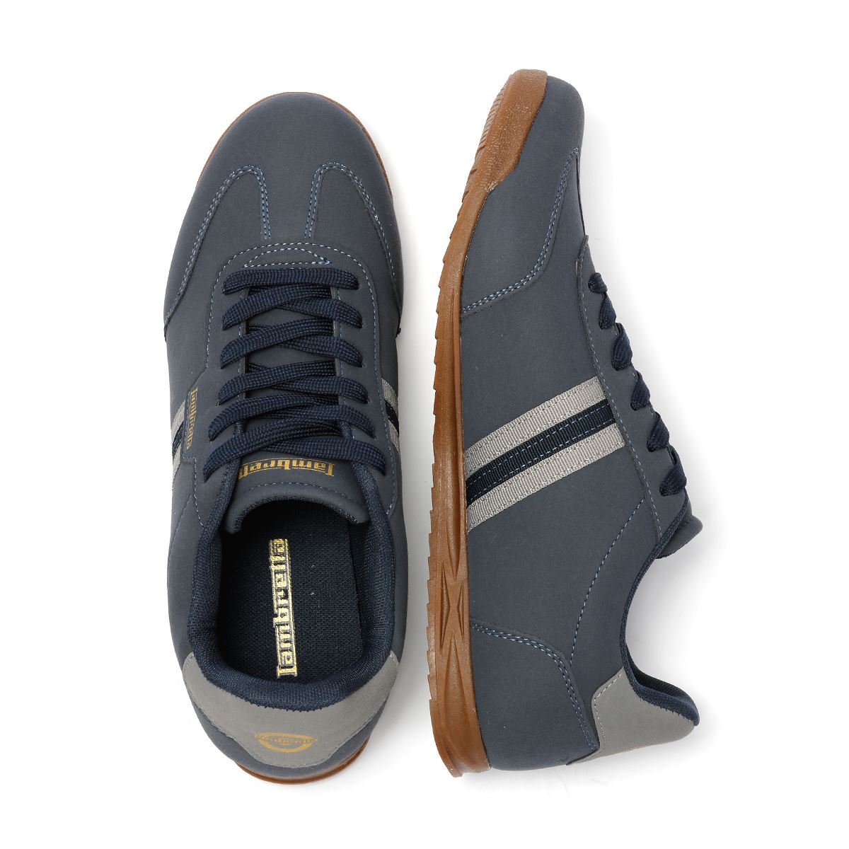 Lambretta Tackle Männerblaue Turnschuhe