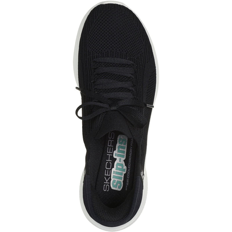 Skechers Ultra Flex 3.0 Brilliant Path Damen Sneaker In Schwarz Aus Textil