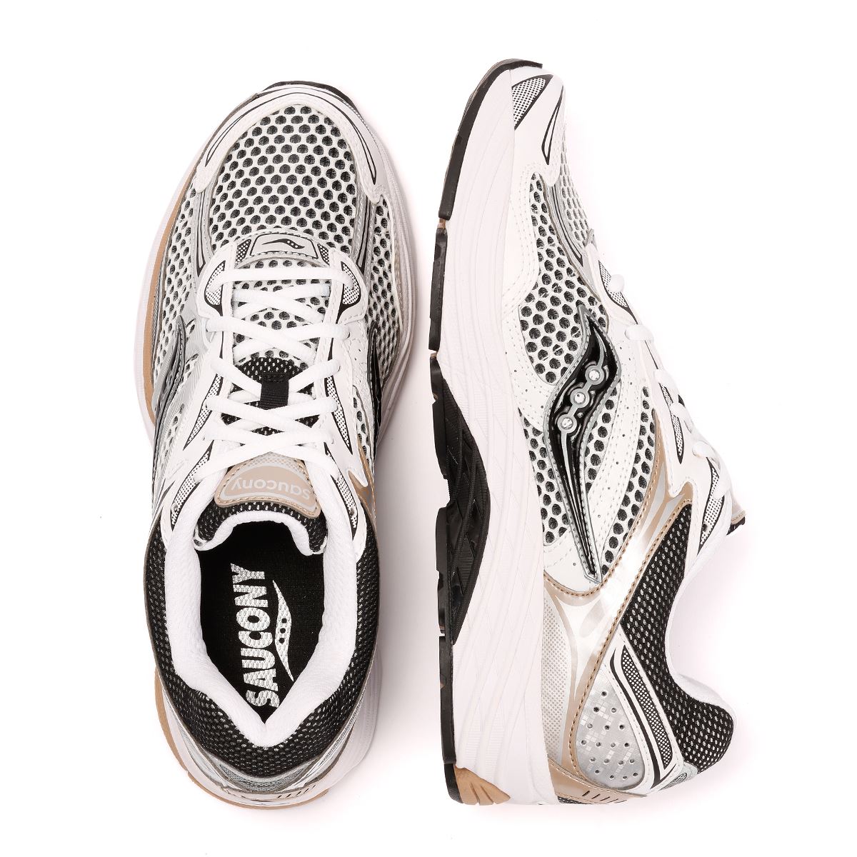 Saucony Progrid Guide 9 OG Herren Weiße Sneakers