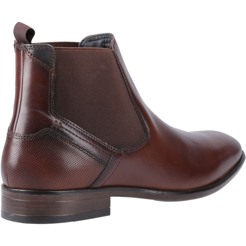 Pod Frank Leder/Textil Herren Cognac Stiefel
