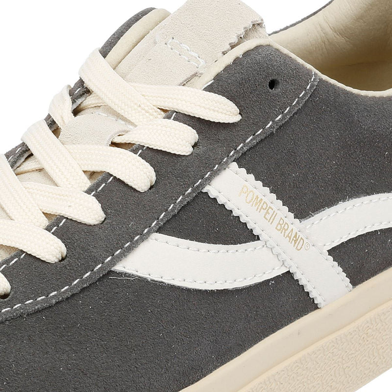 Pompeii Dart Herren Sneaker Aus Veloursleder In Grau