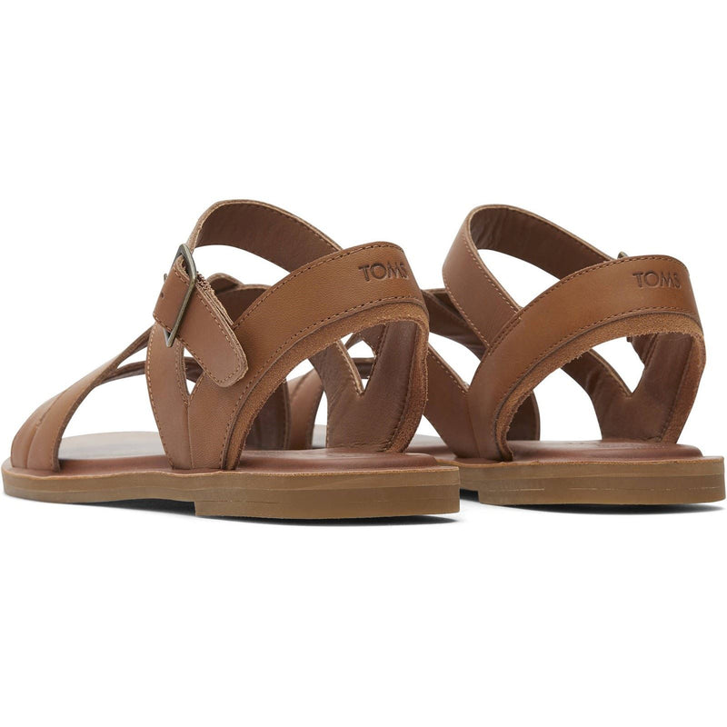 TOMS Sloane Leder Damen Tan Wedges
