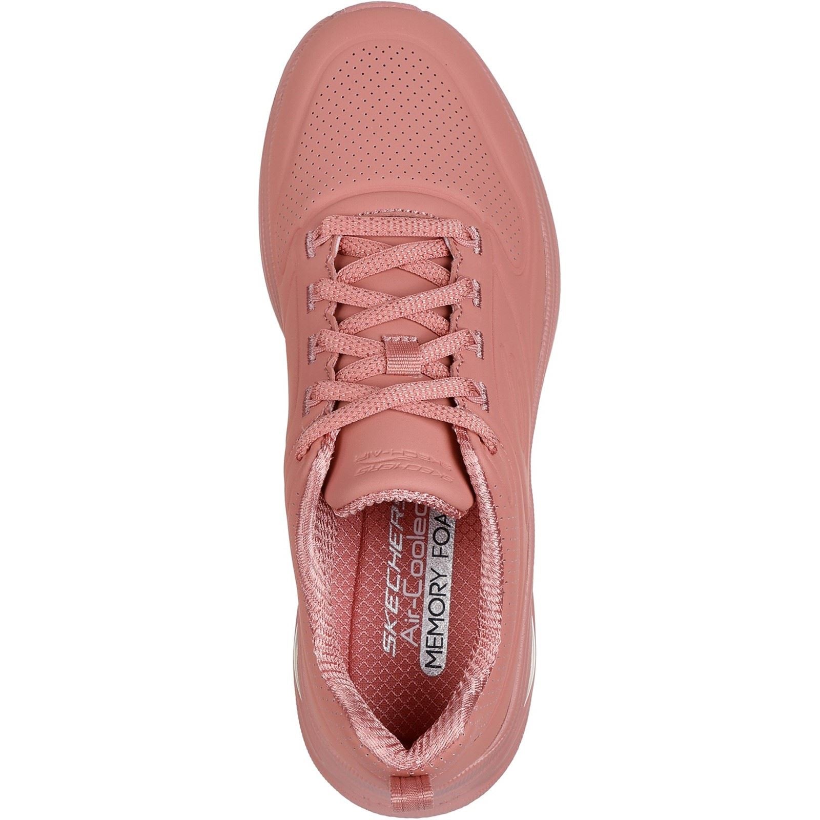 Skechers Skech-Air Meta Extraordinaire Synthetische Damen Turnschuhe In Rostfarben