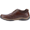 Hush Puppies Derek Herren Kaffeebraune Lederschnürschuhe
