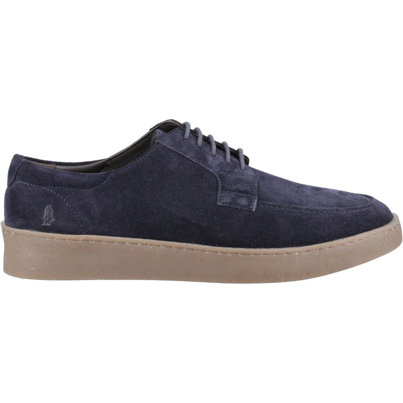 Hush Puppies Rafael Herren Wildleder Halbschuhe In Marineblau Mit Schnürung