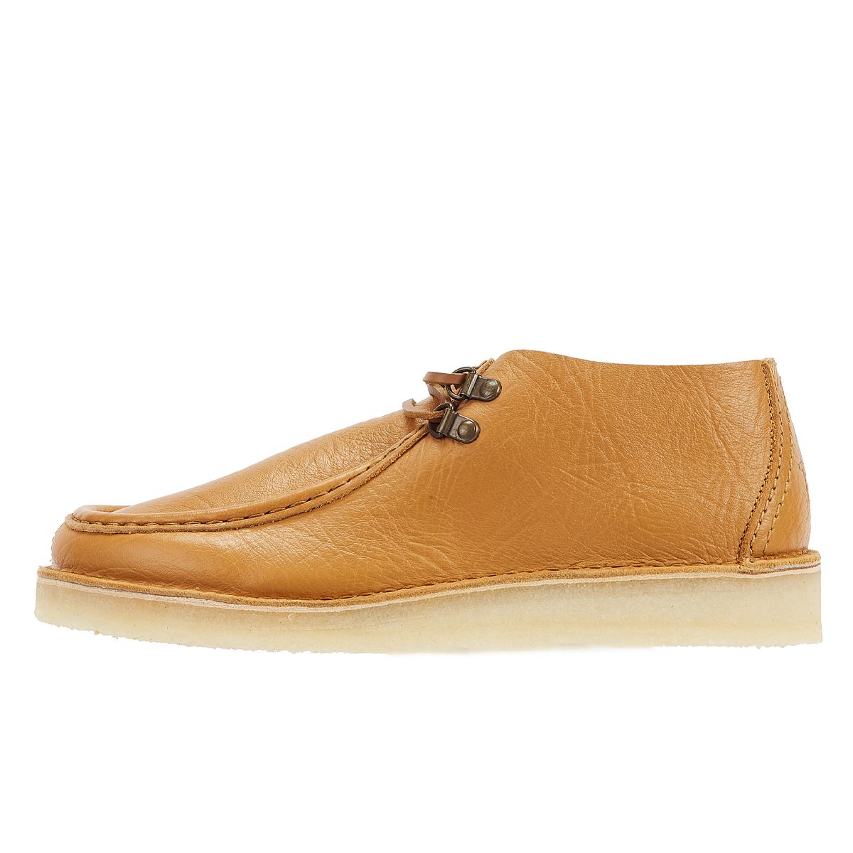 Clarks Wüsten-Nomadenleder Curry Herrenstiefel In Hellbeige